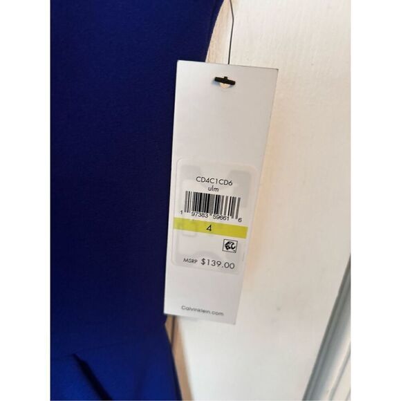 Calvin Klein pants suit, sexy, classy ankle with pockets no sleeves new with tag - Picture 3 of 4